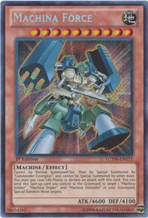 Image of Machina Force (LCYW-EN171) - Legendary Collection 3: Yugi's World 1st Edition