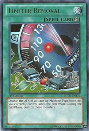 Image of Limiter Removal (LCYW-EN172) - Legendary Collection 3: Yugi's World Unlimited
