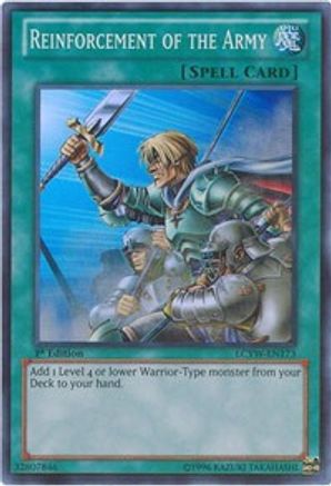 Image of Reinforcement of the Army (LCYW-EN173) - Legendary Collection 3: Yugi's World Unlimited