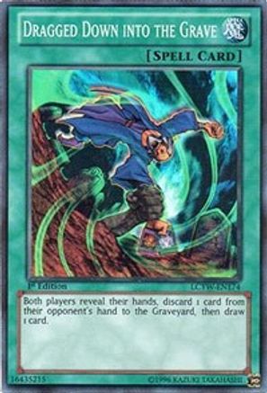 Image of Dragged Down into the Grave (LCYW-EN174) - Legendary Collection 3: Yugi's World 1st Edition