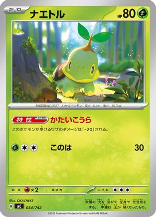 Image of Turtwig (034/742) - Start Deck 100 Battle Collection