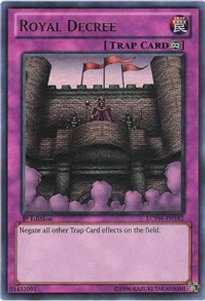 Image of Royal Decree (LCYW-EN182) - Legendary Collection 3: Yugi's World Unlimited