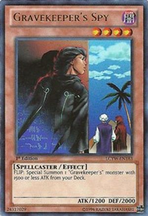 Image of Gravekeeper's Spy (LCYW-EN183) - Legendary Collection 3: Yugi's World Unlimited