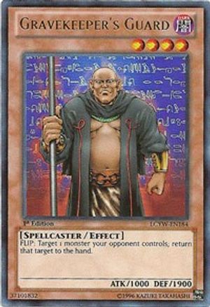 Image of Gravekeeper's Guard (LCYW-EN184) - Legendary Collection 3: Yugi's World 1st Edition