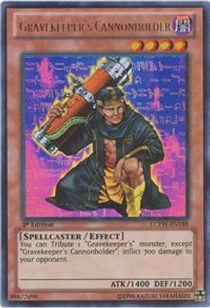 Image of Gravekeeper's Cannonholder (LCYW-EN188) - Legendary Collection 3: Yugi's World Unlimited