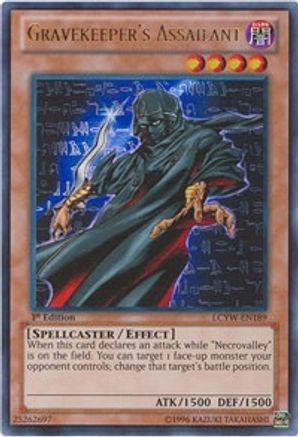 Image of Gravekeeper's Assailant (LCYW-EN189) - Legendary Collection 3: Yugi's World 1st Edition