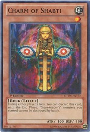 Image of Charm of Shabti (LCYW-EN190) - Legendary Collection 3: Yugi's World 1st Edition