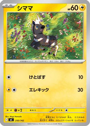 Image of Blitzle - 250/742 (250/742) - Start Deck 100 Battle Collection
