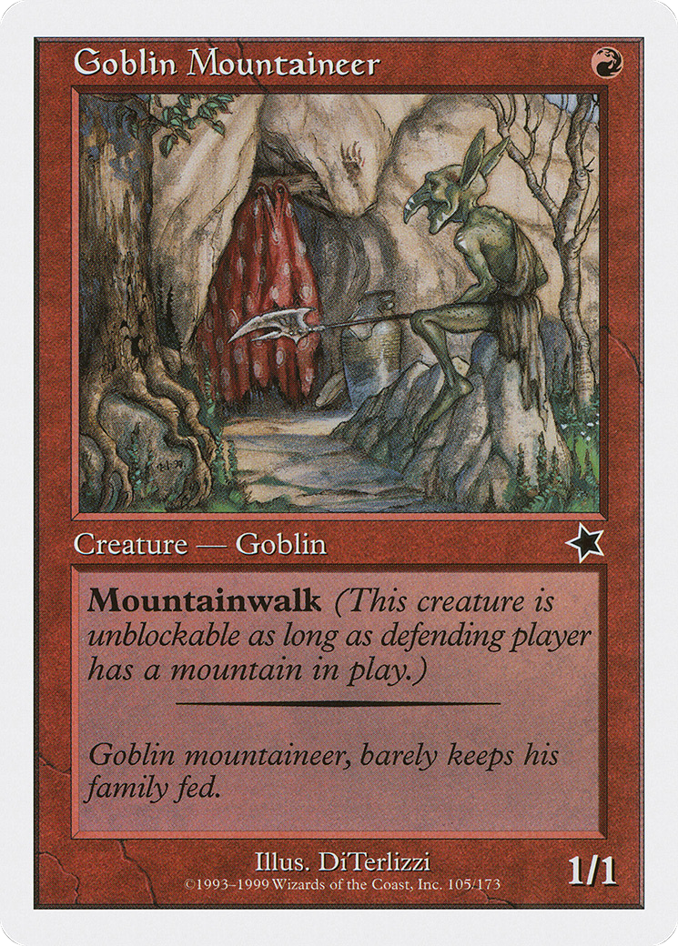 Image of Goblin Mountaineer (S99-105) - Starter 1999