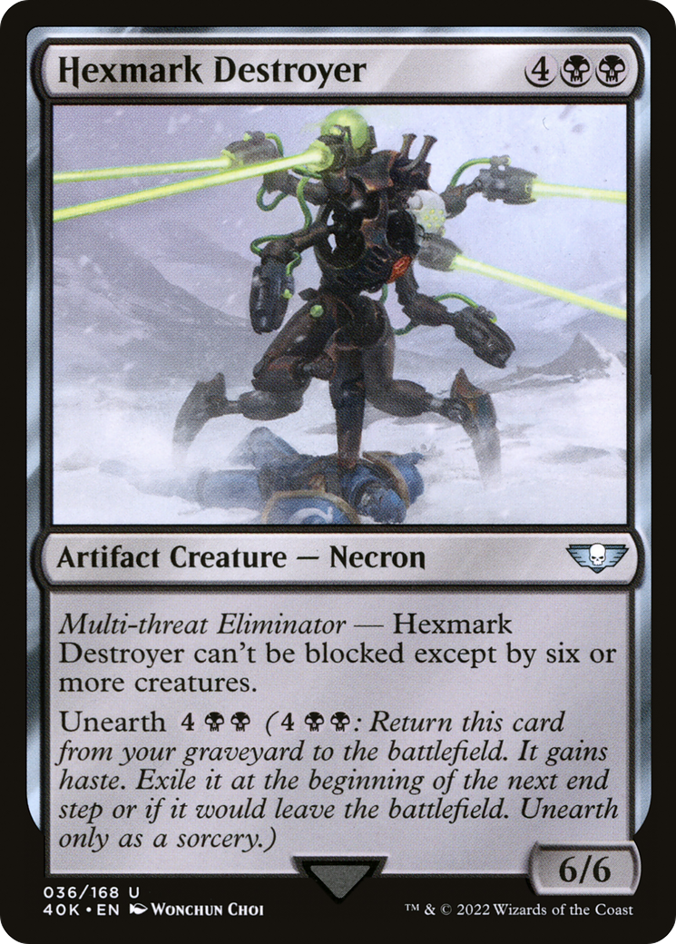 Image of Hexmark Destroyer (40K-036) - Warhammer 40,000 Commander