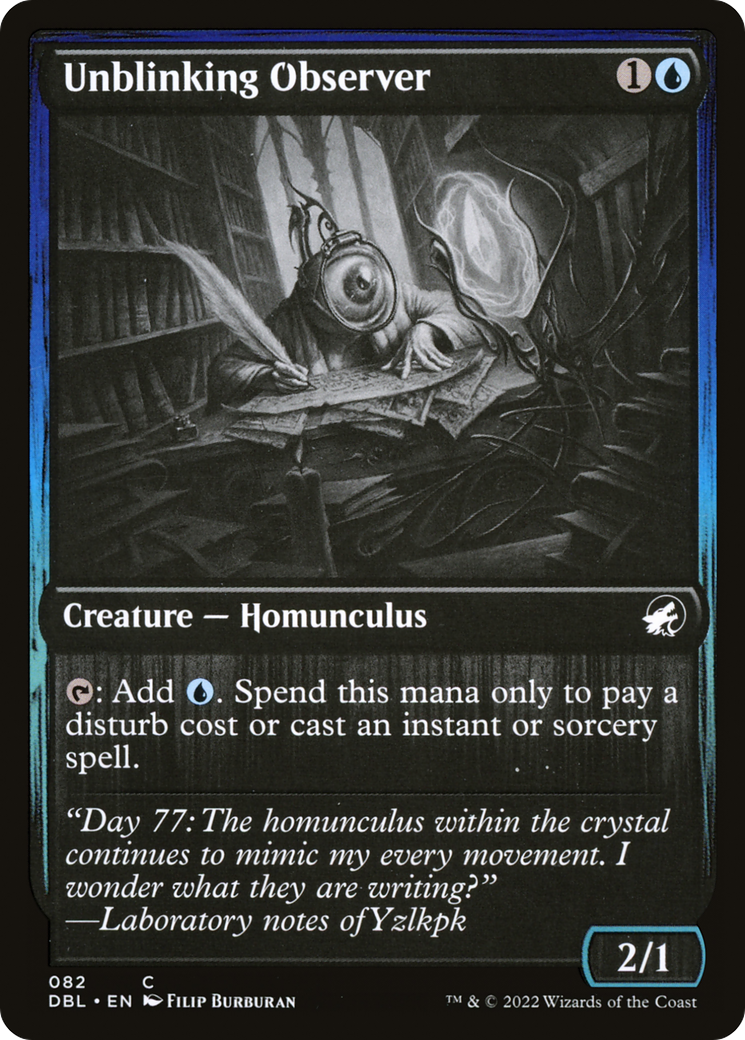 Image of Unblinking Observer (DBL-082) - Innistrad: Double Feature