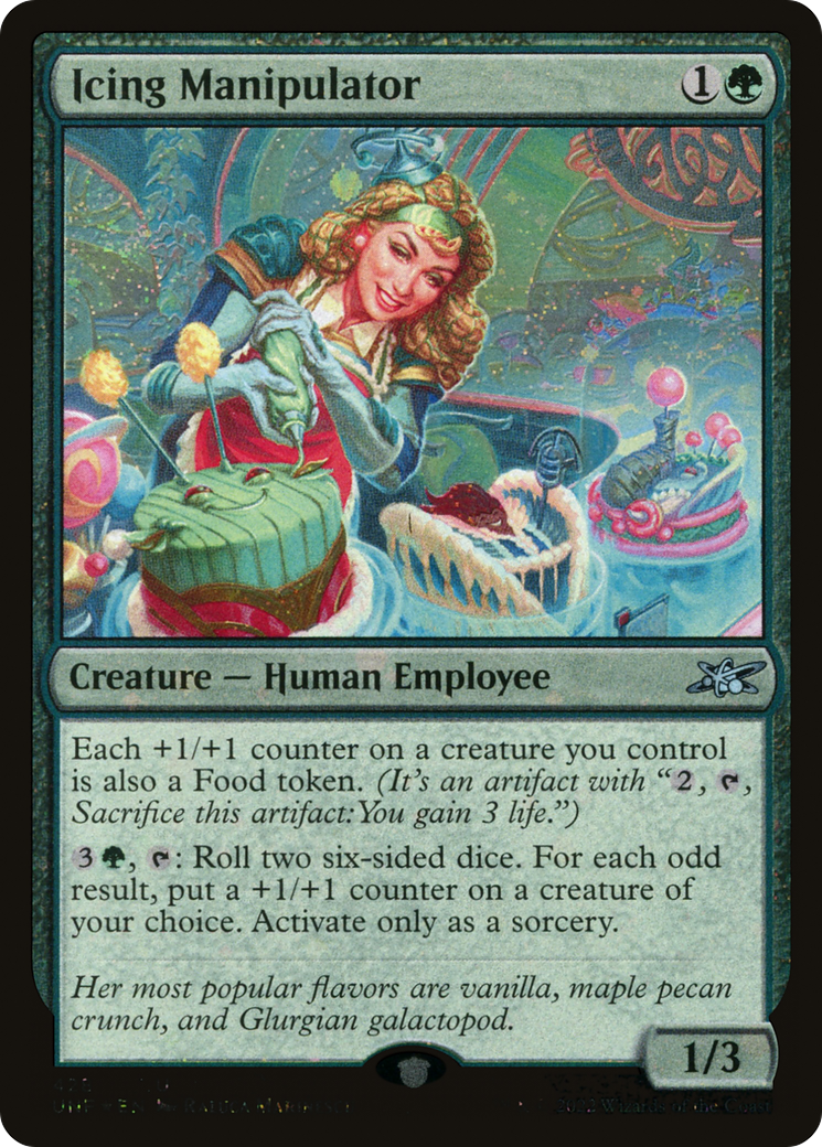 Image of Icing Manipulator (Galaxy Foil) (UNF-428) - Unfinity Foil