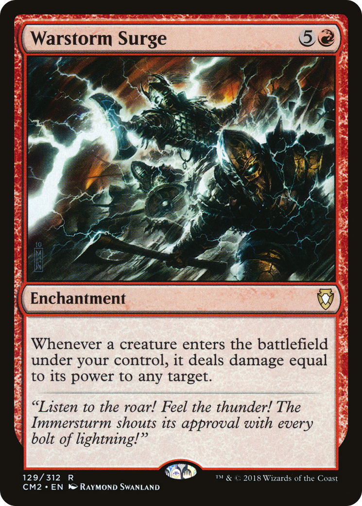 Image of Warstorm Surge (CM2-129) - Commander Anthology Volume II