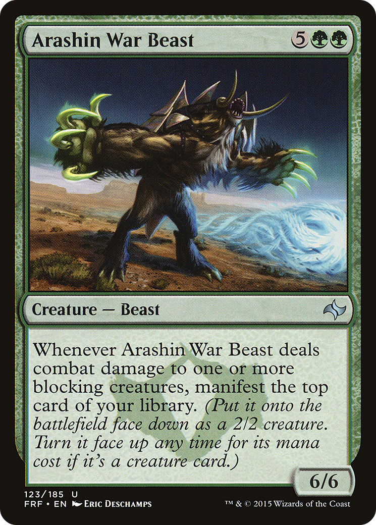 Image of Arashin War Beast (FRF-123) - Fate Reforged Foil