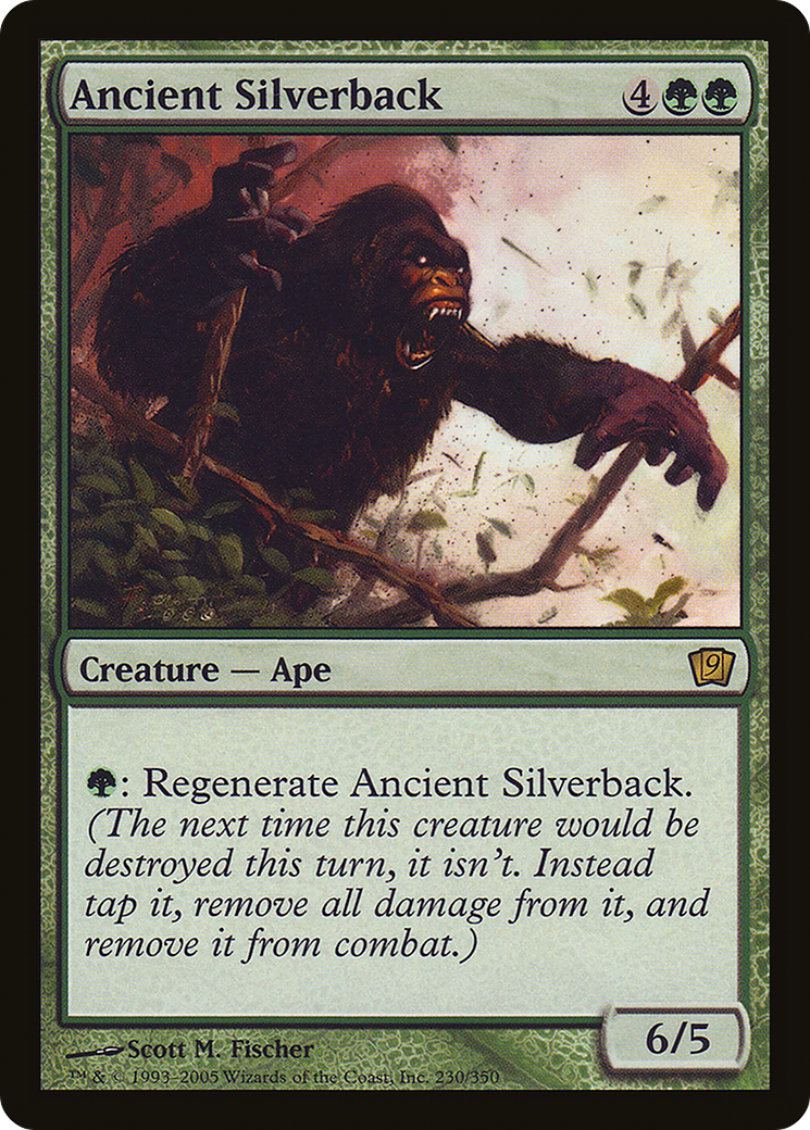 Image of Ancient Silverback (9ED-230★) - 9th Edition
