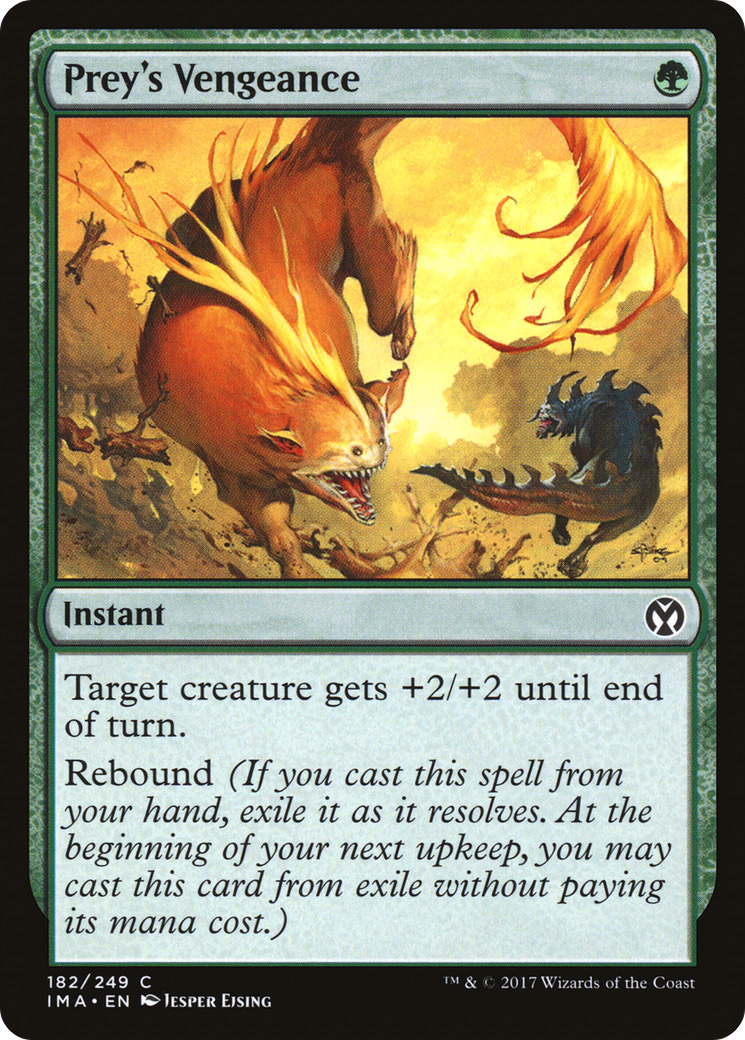 Image of Prey's Vengeance (IMA-182) - Iconic Masters Foil