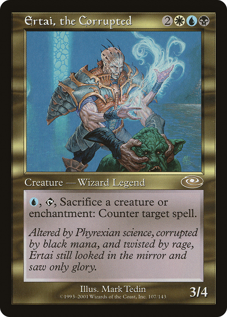 Image of Ertai, the Corrupted (PLS-107) - Planeshift