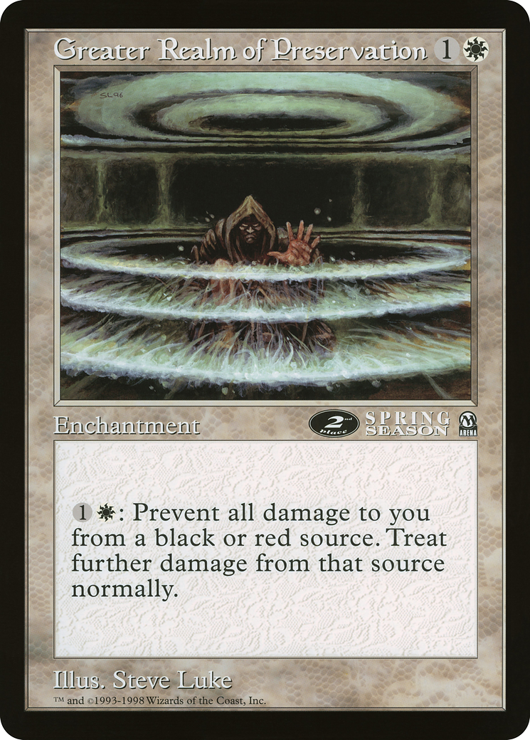 Image of Greater Realm of Preservation (OLEP-038) - Oversized League Prizes