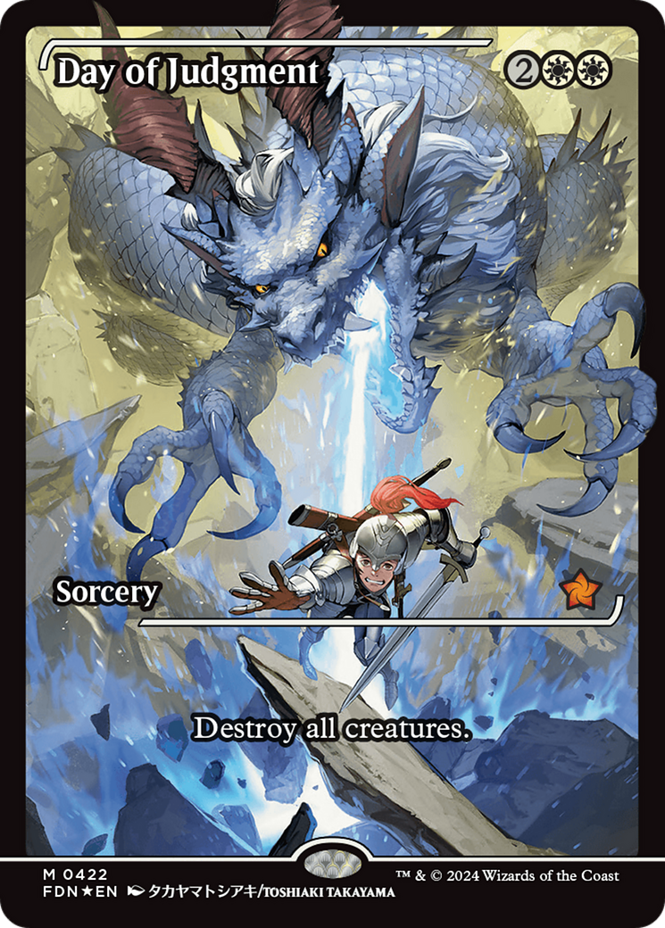 Image of Day of Judgment (Showcase) (FDN-422) - Foundations: (Showcase) Foil