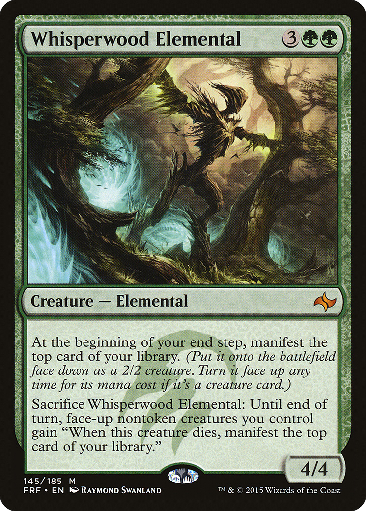 Image of Whisperwood Elemental (FRF-145) - Fate Reforged