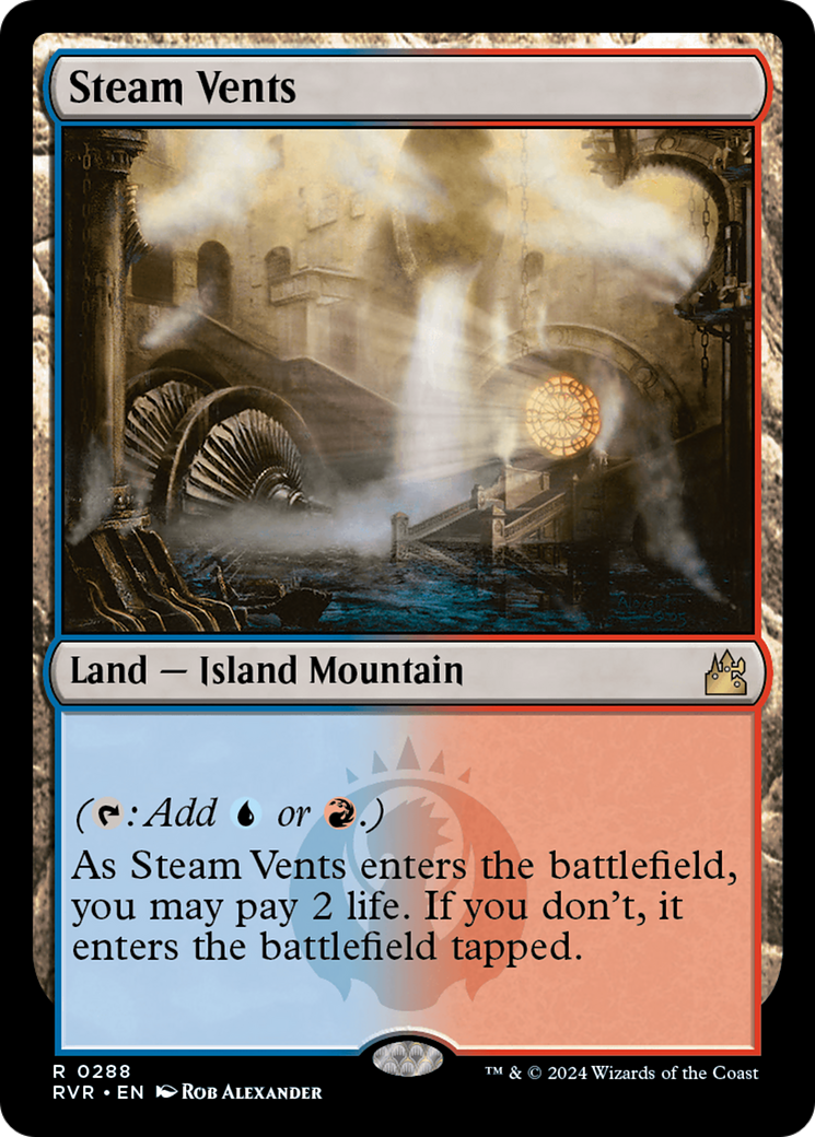 Image of Steam Vents (RVR-288) - Ravnica Remastered