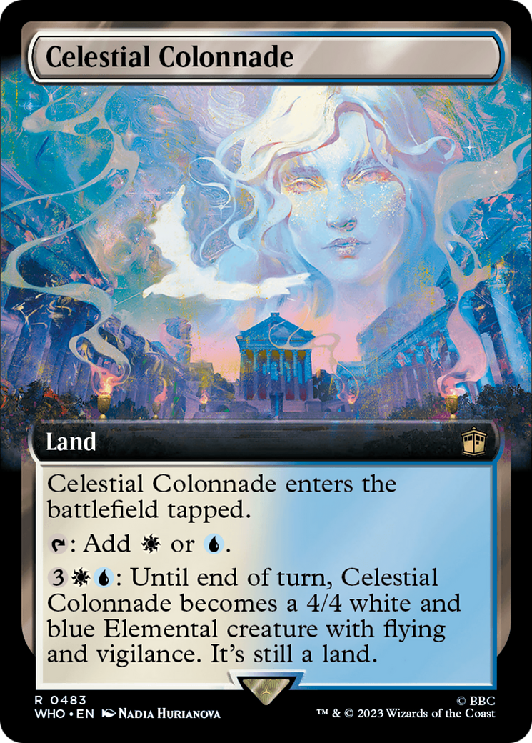 Image of Celestial Colonnade (Extended Art) (WHO-483) - Doctor Who: (Extended Art) Foil