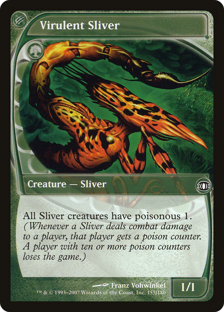 Image of Virulent Sliver (FUT-155) - Future Sight Foil