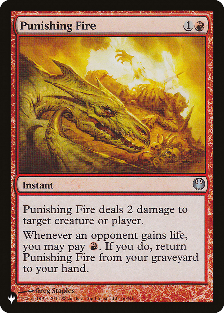 Image of Punishing Fire (LIST-DDG-66) - The List