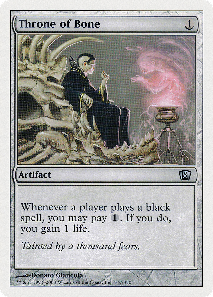 Image of Throne of Bone (8ED-317) - 8th Edition