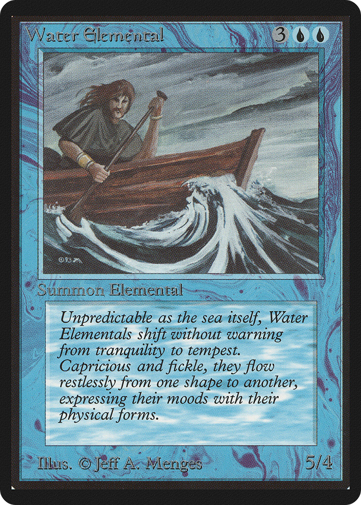 Image of Water Elemental (LEB-) - Limited Edition Beta