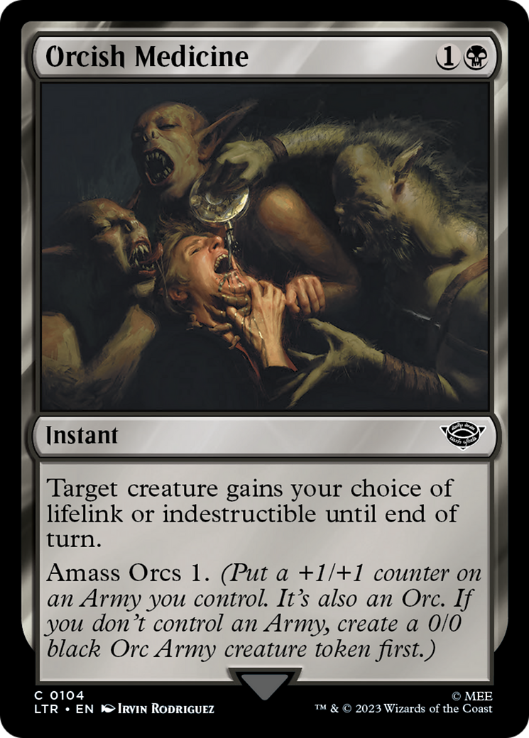 Image of Orcish Medicine (LTR-104) - The Lord of the Rings: Tales of Middle-earth