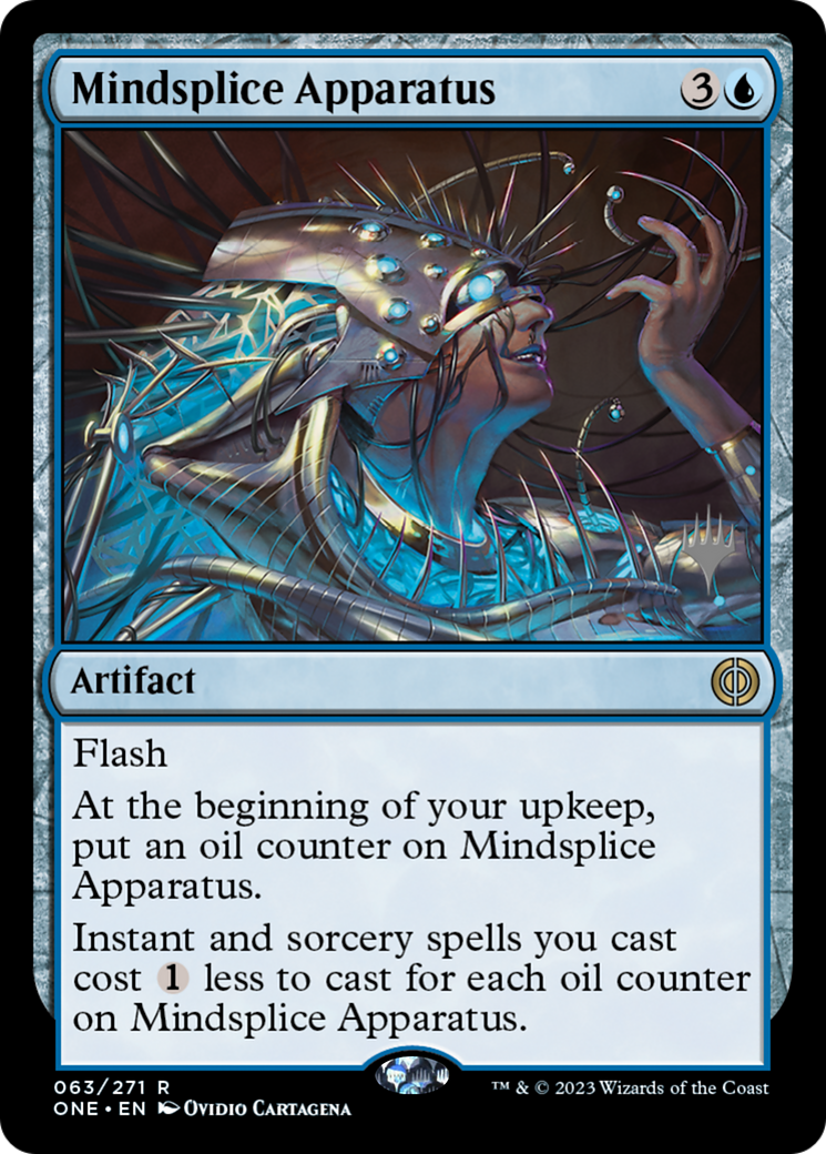 Image of Mindsplice Apparatus (PPONE-063) - Phyrexia: All Will Be One Promos