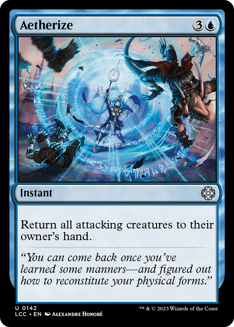 Image of Aetherize (LCC-142) - The Lost Caverns of Ixalan Commander