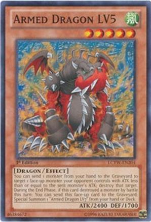 Image of Armed Dragon LV5 (LCYW-EN204) - Legendary Collection 3: Yugi's World 1st Edition