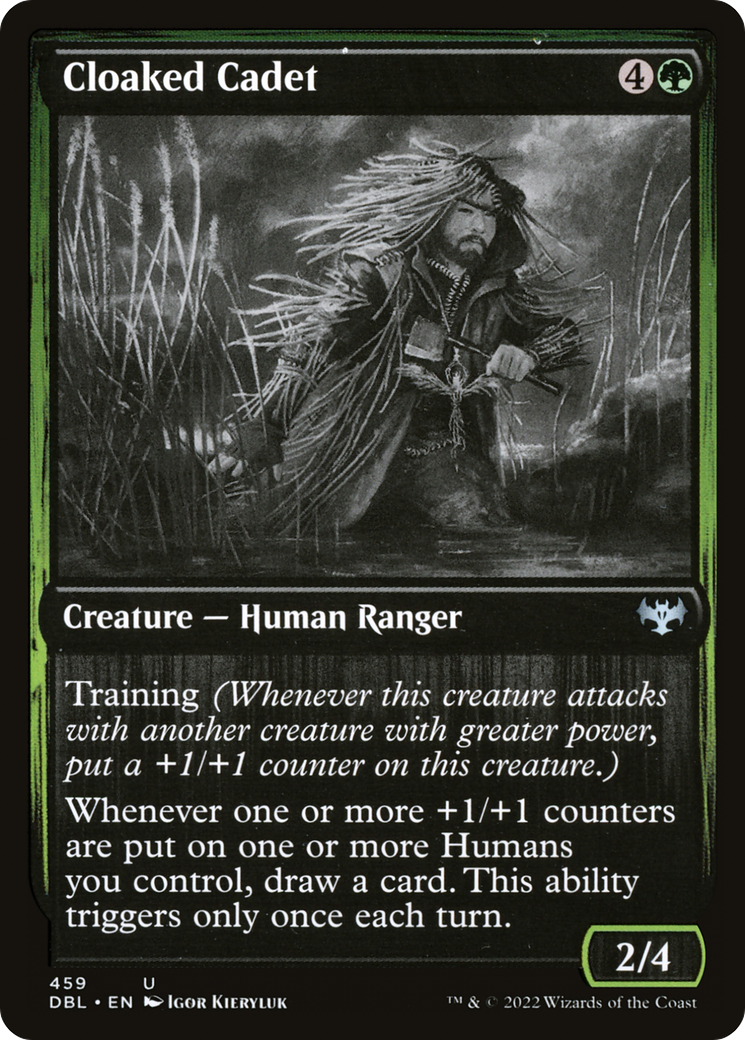 Image of Cloaked Cadet (DBL-459) - Innistrad: Double Feature Foil