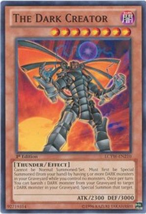 Image of The Dark Creator (LCYW-EN210) - Legendary Collection 3: Yugi's World 1st Edition