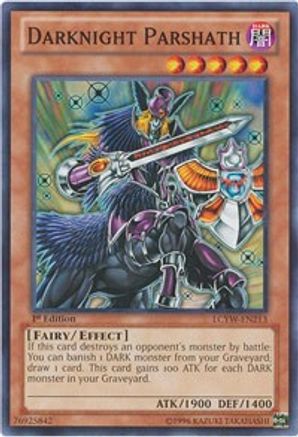 Image of Darknight Parshath (LCYW-EN213) - Legendary Collection 3: Yugi's World 1st Edition