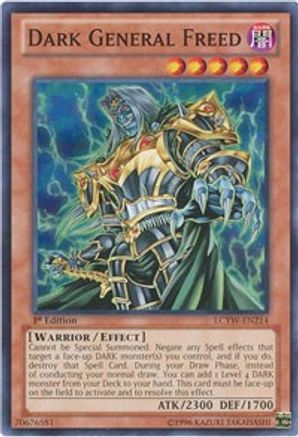 Image of Dark General Freed (LCYW-EN214) - Legendary Collection 3: Yugi's World 1st Edition