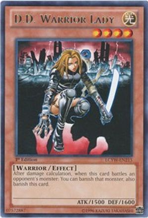 Image of D.D. Warrior Lady (LCYW-EN215) - Legendary Collection 3: Yugi's World Unlimited