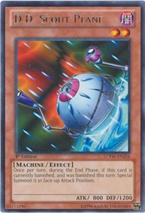 Image of D.D. Scout Plane (LCYW-EN216) - Legendary Collection 3: Yugi's World 1st Edition