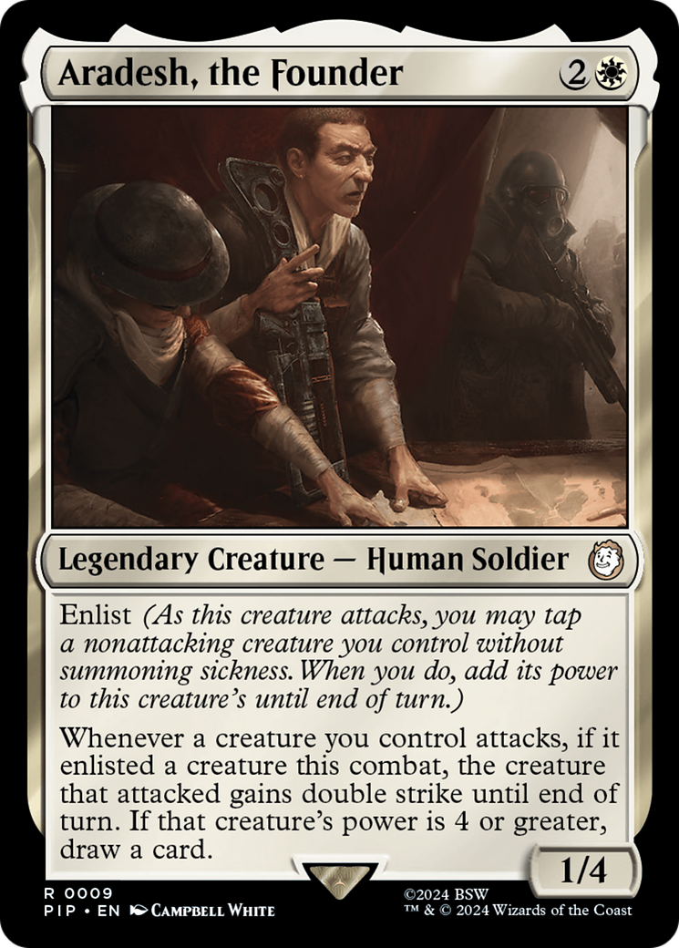 Image of Aradesh, the Founder (PIP-009) - Fallout Foil