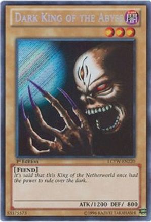 Image of Dark King of the Abyss (LCYW-EN220) - Legendary Collection 3: Yugi's World Unlimited