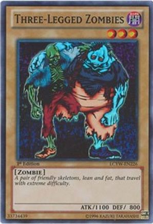 Image of Three-Legged Zombies (LCYW-EN226) - Legendary Collection 3: Yugi's World 1st Edition