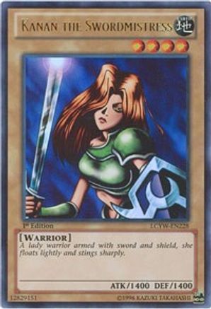 Image of Kanan the Swordmistress (LCYW-EN228) - Legendary Collection 3: Yugi's World Unlimited