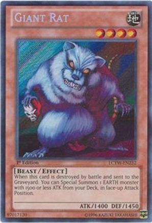 Image of Giant Rat (LCYW-EN232) - Legendary Collection 3: Yugi's World Unlimited