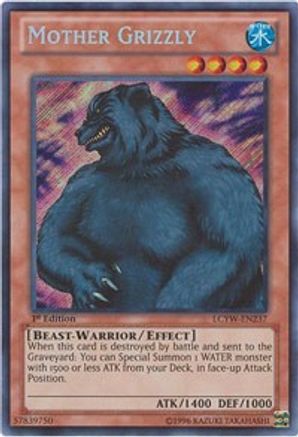Image of Mother Grizzly (LCYW-EN237) - Legendary Collection 3: Yugi's World 1st Edition