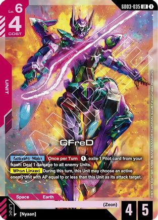 Image of GFreD (GD03-035) - Steel Requiem Holofoil