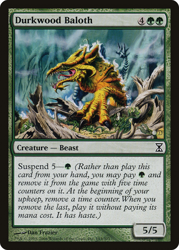 Image of Durkwood Baloth (TSP-193) - Time Spiral Foil