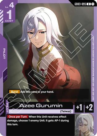 Image of Azee Gurumin (GD03-095) - Steel Requiem