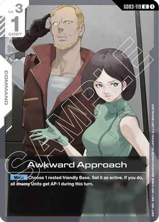 Image of Awkward Approach (GD03-119) - Steel Requiem
